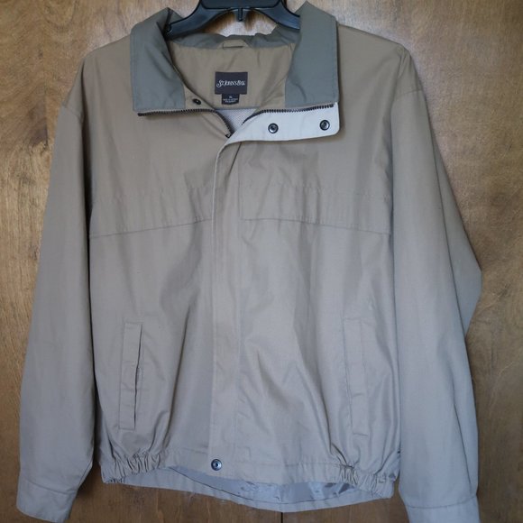 St Johns Bay XL Men's Lightweight Tan Jacket - Picture 2 of 10